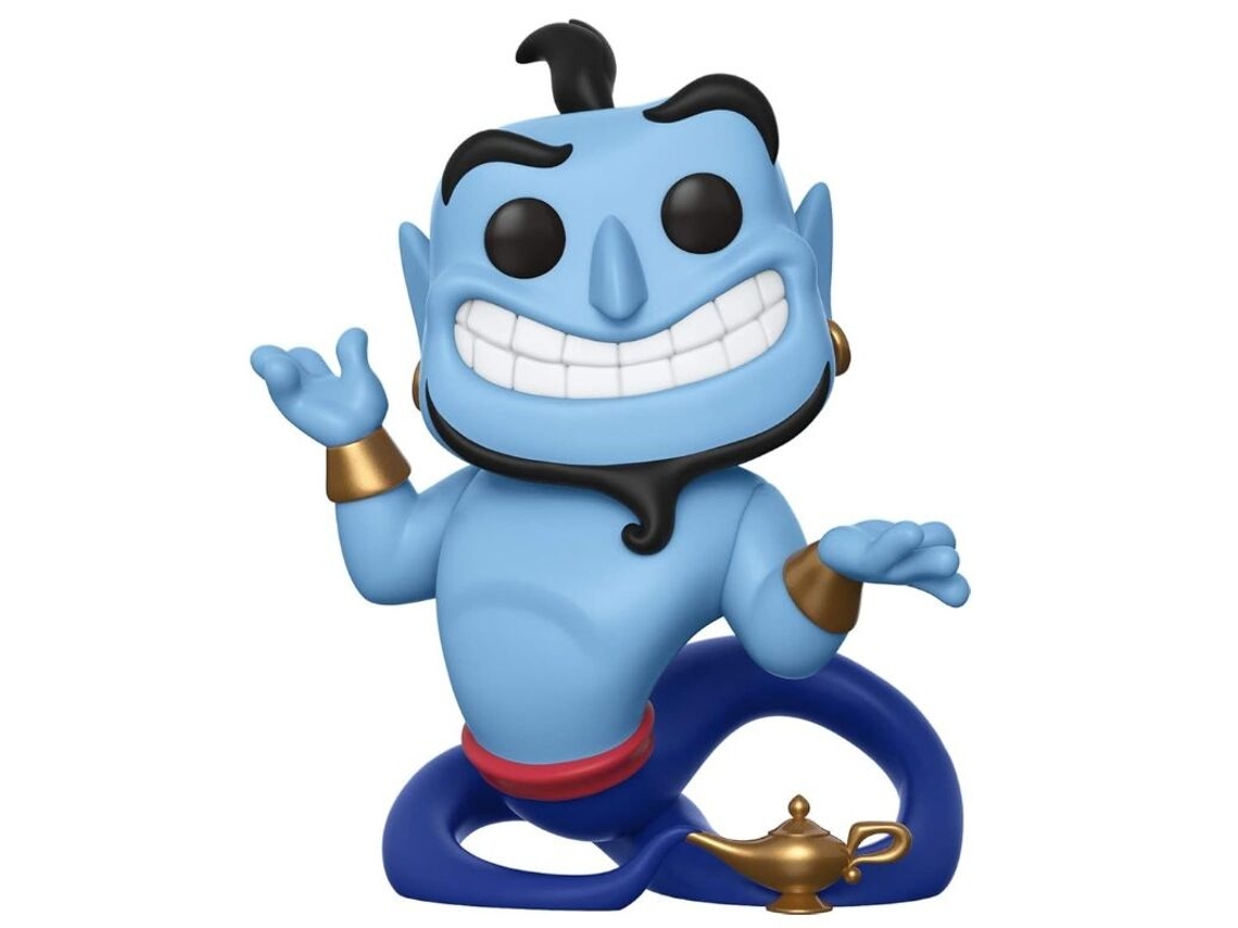 Figura B.active del genio de Aladdin de Disney Pop con lámpara