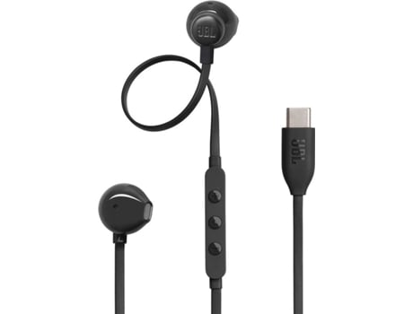 AURICULAR COM FIO JBL T305C BLK PRETO