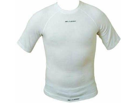 Ropa interior para Hombre MASSI Thermo Light Blanco para Ciclismo (XXL)