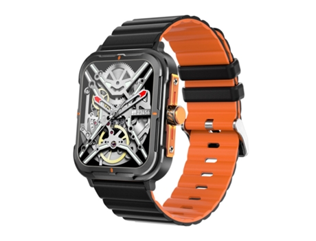 Smartwatch CHRONUS D09 Pantalla táctil IP67 Impermeable para Android y iPhone Negro