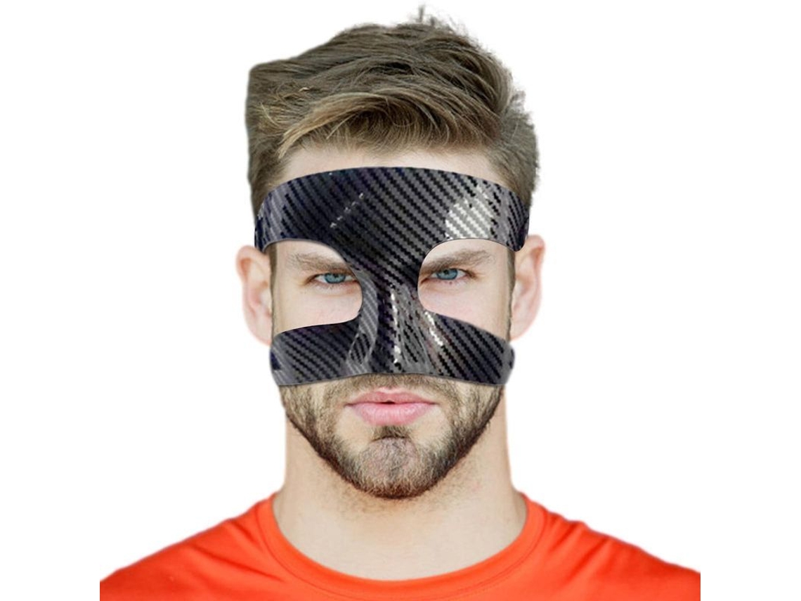 Fasst Protetor Facial Ajustável para Esportes, com Proteção de Nariz e Rosto, para Softbol e Atividades Esportivas