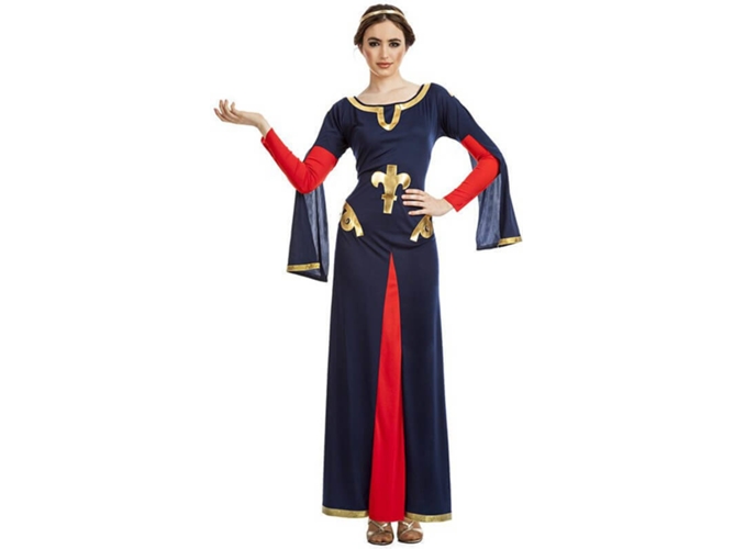 Disfraz de Mujer DISFRAZZES Medieval Carta (Talla: M/L)