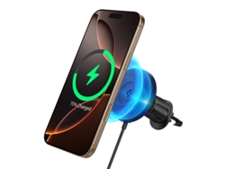 Soporte De Coche Spigen Onetap Pro 4 Magsafe Con Cargador Inalámbrico