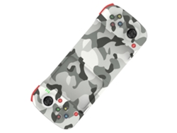 Mando inalámbrico escalable para juegos móviles Android e iOS. Joystick escalable con diseño de camuflaje. Stelasplen