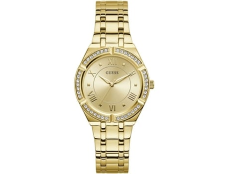 Reloj GUESS Mujer (Acero Inoxidable - Dorado)
