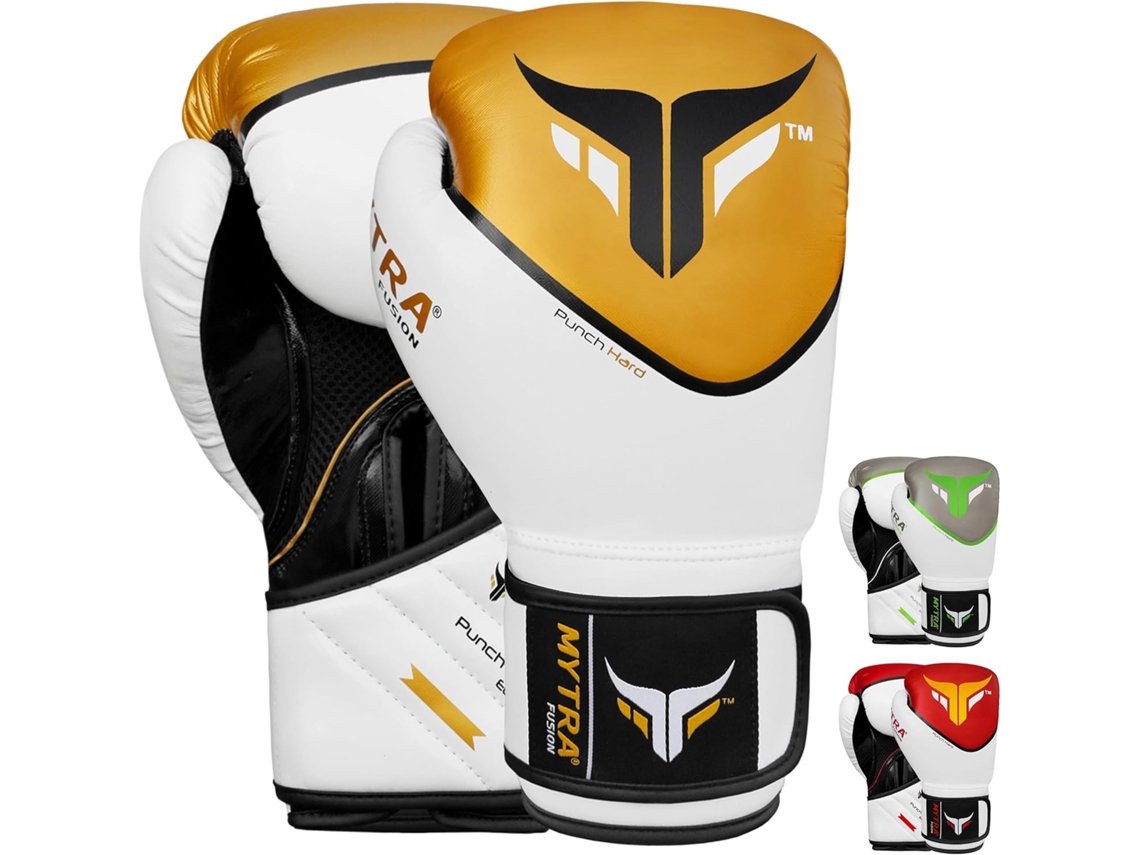 Mytra Fusion Guantes De Boxeo Mma – Entrenamiento, Sparring, Kickboxing, Muay Thai, Fitness Y Combate – Hombres Y Mujeres – 10oz À 16oz