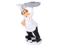 1 escultura de cocinero de resina. ALLINLESS