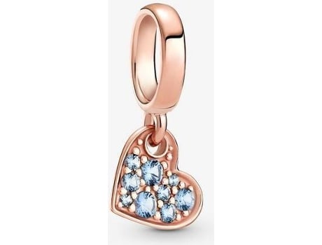 Charm PANDORA Corazón (Plata - Dorado - Talla Única)