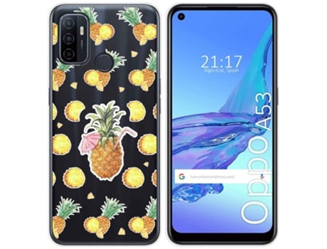 Carcasa Oppo A53 / A53s TUMUNDOSMARTPHONE Dibujos Transparente