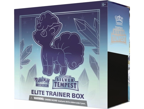 Juego de Cartas POKEMON Sword & Shield Silver Tempest Elite Trainers Box (Edad Mínima Recomendada: 6 años - Inglés)