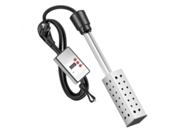 Calentador eléctrico de inmersión para agua, cubeta, piscina, bañera, alta potencia con termostato y apagado automático.
