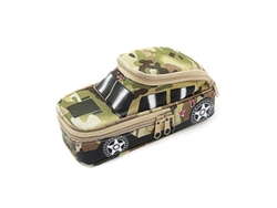 2026rebe-estuche De Lapices Camuflaje Suv Amarillo Militar, Organizador Grande Para Material Escolar