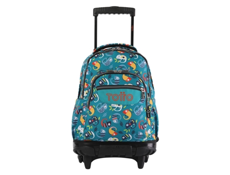 Mochila Escolar Con Ruedas Egreth Renglones