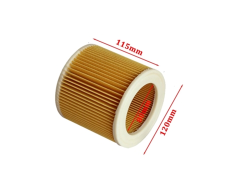 Bolsas de papel de filtro para polvo, 7 piezas, para Karcher Wd3.200 Wd3300 Mv3, piezas de aspiradora, herramientas de limpieza para el hogar