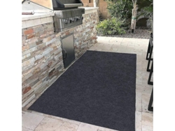 Alfombrilla Ignífuga Y Antideslizante Para Chimenea, Alfombrilla Protectora De 100 X 150 Cm.