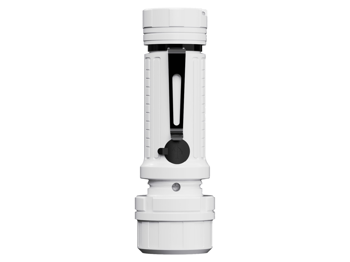 Mini linterna LED portátil recargable, súper brillante.
