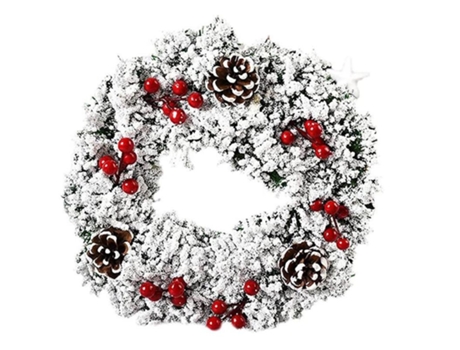 Guirnaldas navideñas Adornos navideños Guirnalda de la puerta Guirnalda decorativa Guirnaldas navideñas para la decoración de la fiesta de Navidad ...