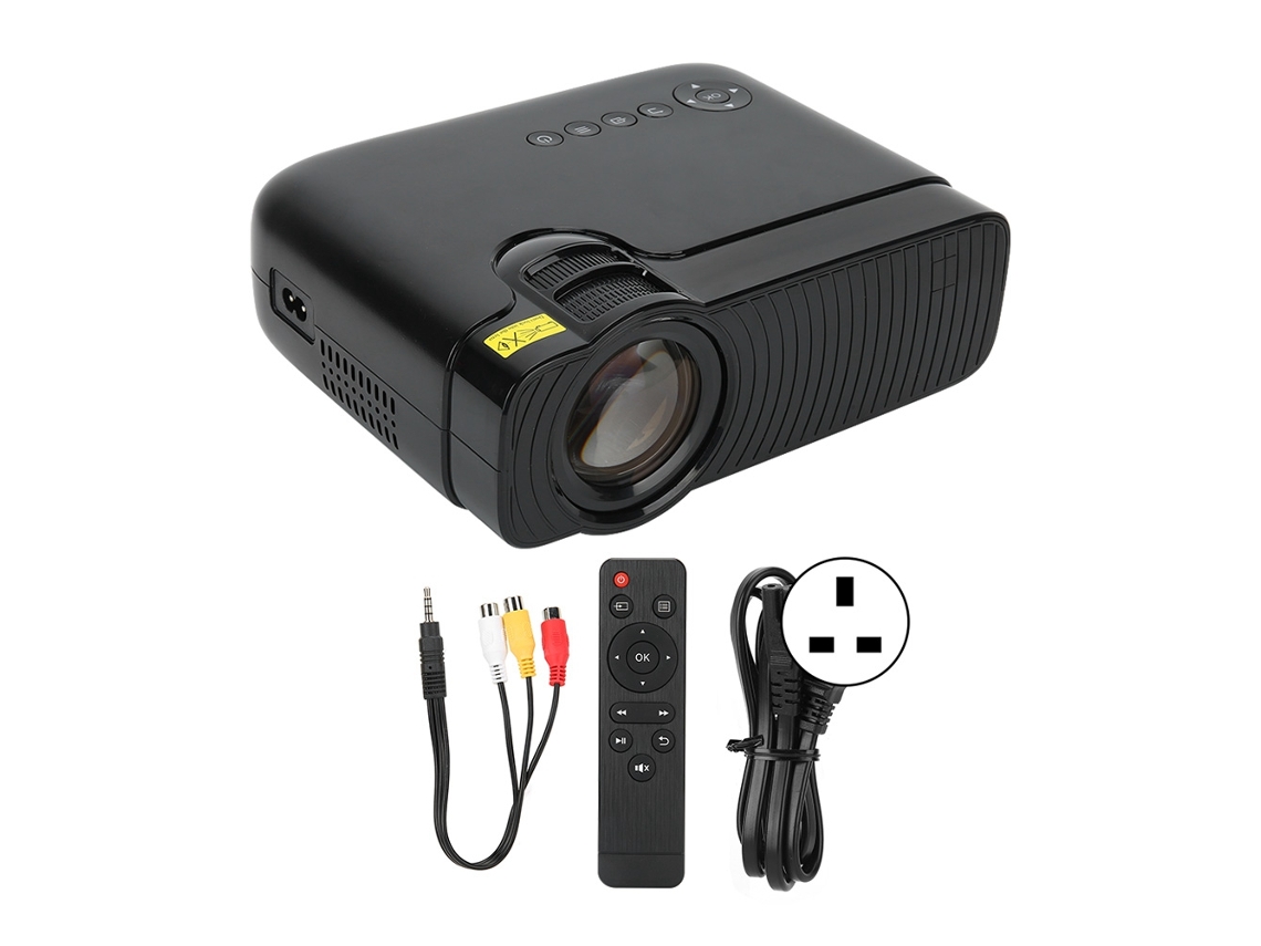 Proyector De Vídeo Estéreo De Alta Luminosidad Hd 1080p Yj333