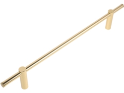 Barra Decorativa De Aleación De Aluminio De 40 Cm, Riel De Soporte De Metal Dorado Para Botellero.