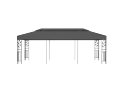 Gazebo 3x6 M Antracita Wsd866682 Lovely Home