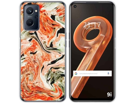 Carcasa Realme 9i TUMUNDOSMARTPHONE Dibujos Mármol 12 Multicolor