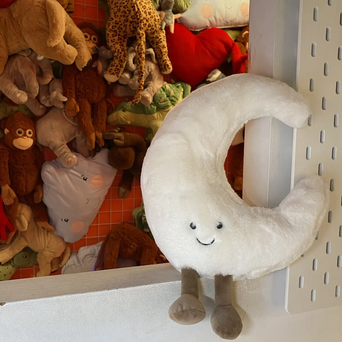 (luna De 48 Cm) Juguete De Peluche Creativo Sobre El Clima, Regalo De Peluche Suave
