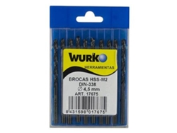 Brocas acero hss 4,5 mm afiladas caja 10