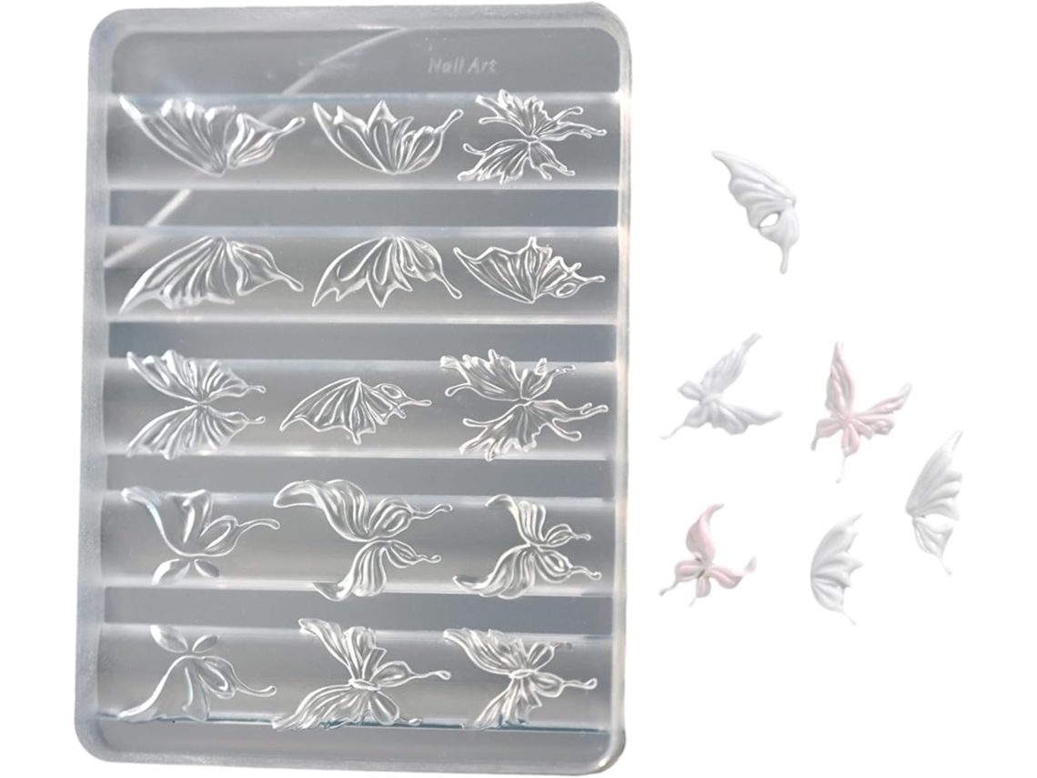Herramienta De Silicona Flexible Y Multifuncional Para Decoración De Uñas Y Accesorios De Manicura.