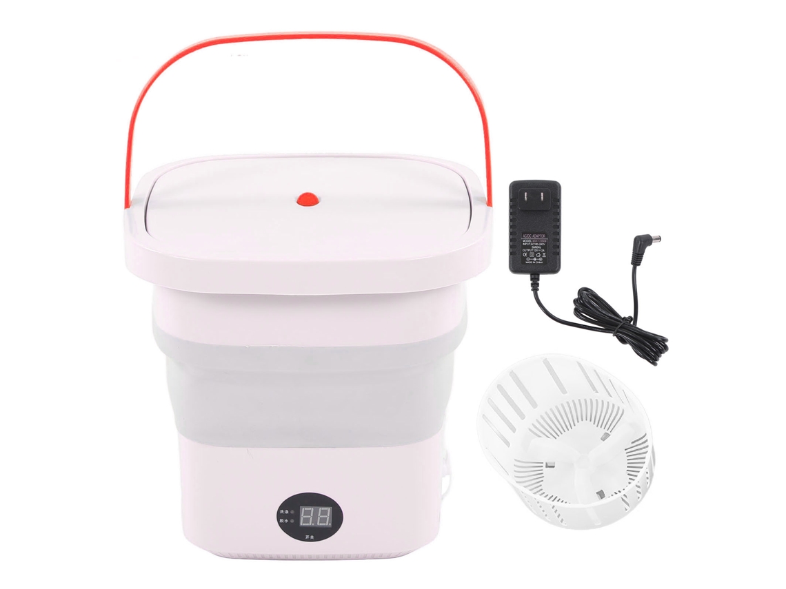 Minilavadora Portátil Plegable De 6 Litros Con Panel Lcd Para Dormitorios, Caravanas, Viajes Y Apartamentos.