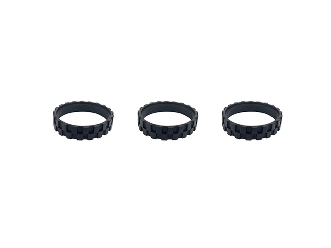 3pcs For Roborock S5/t6/t7 Accessories Xiaomi Walking Wheel Tire Skin Replacement Robot Vacuum Cleaner Parts