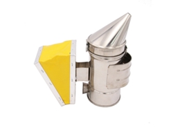 Ahumador De Acero Inoxidable Con Forma De Colmena Y Campana Amarilla - Equipo De Apicultura Para Apicultores.