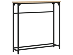 Mesa Consola VIDAXL Marrón Madera contrachapada (75x19,5x75 cm)