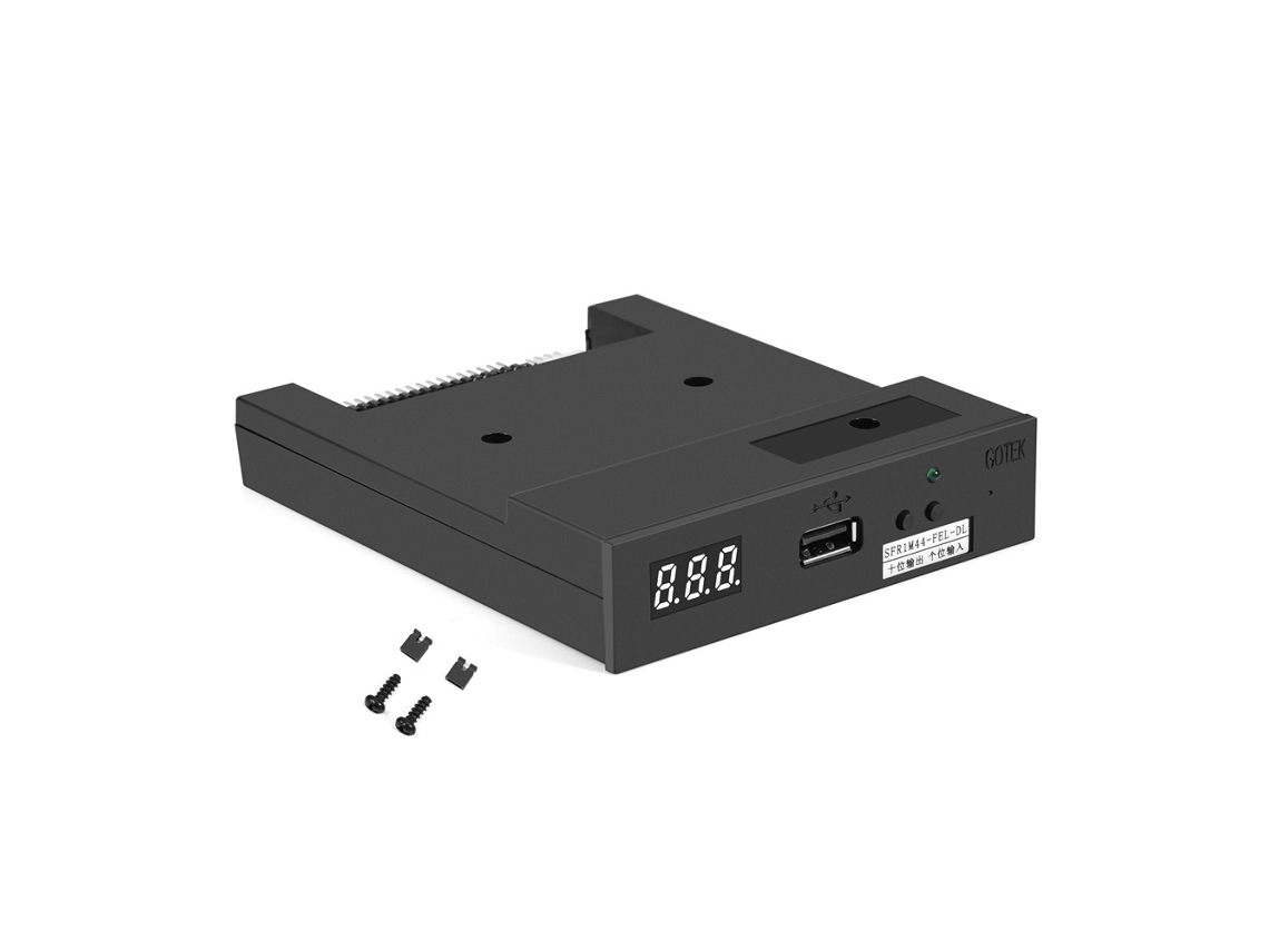 Unidad De Disco Flexible De Emulación Usb 1.44m 3.5'' Para Equipos De Control Industrial Y Teclados Electrónicos