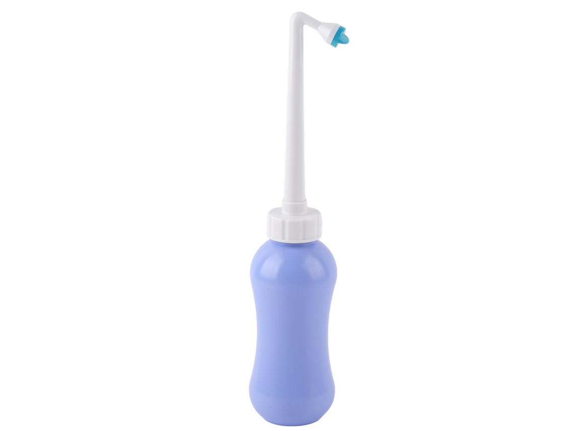 Botella De Bidé Portátil De Viaje De 450 Ml Con Pulverizador Manual Para Higiene Personal Femenina, Limpiador De Plástico.
