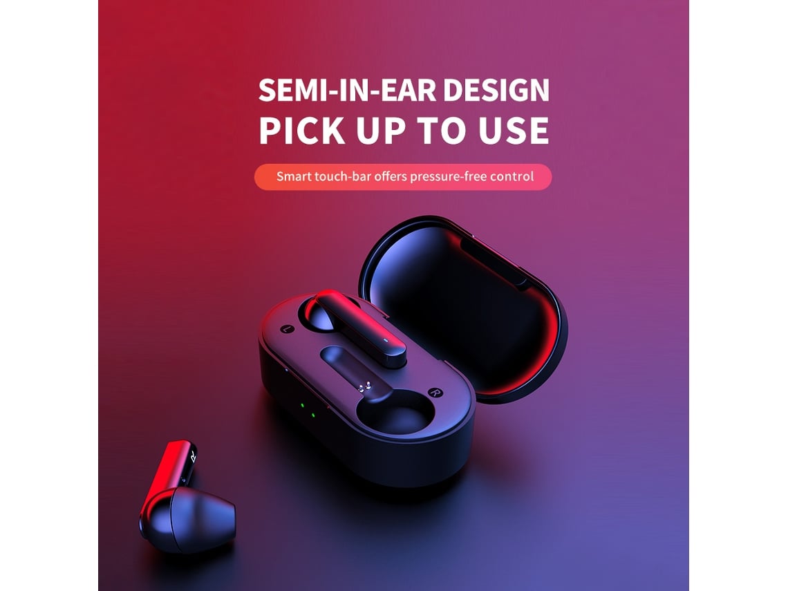 Fones De Ouvido Sem Fio Qcy T3 Tws Bt 5.0 Controle Táctil Estéreo Com Microfones Duos Para Esportes