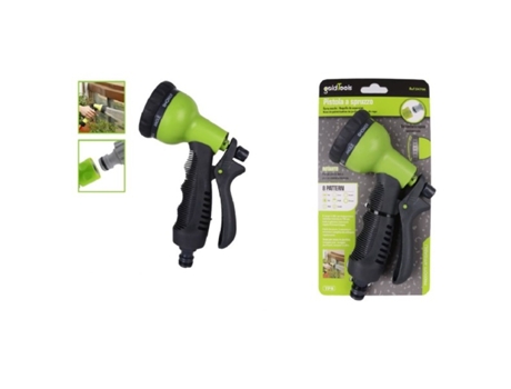 Pistola Pulverizadora 8 Chorros Manguera de Riego Bomba de Agua de Jardín 94766 KAELA