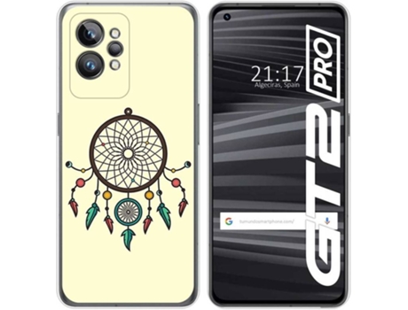 Carcasa para Realme GT 2 Pro 5G TUMUNDOSMARTPHONE Dibujos Atrapasueños Multicolor