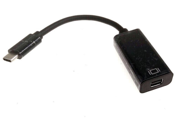 Adaptador USB C Mini DisplayPort MICROCONNECT CMDPB (Negro)