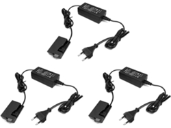 Adaptador De Corriente 3x-e8 Para Cámara Digital, Compatible Con Rebel T2i Y T3i.