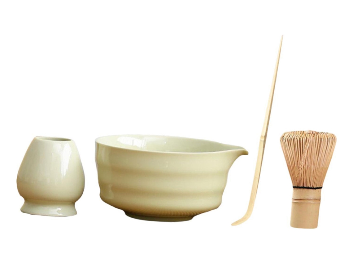 4x Reloj de Matcha y Porta Té Amarillolowmoose