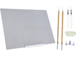 Tablero De Dibujo Pp Para Artistas Con Soporte, Tablero Reutilizable Para Escribir Y Dibujar, Kit Creativo