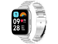 Pulsera para Redmi Watch 3 Lite / 3 - Aleación de titanio - Hebilla plana - Tres esferas