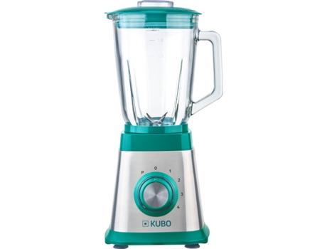 Batidora de Vaso KUBO KBTB5027 (1000 W - 1.5 L - Inox y Verde)