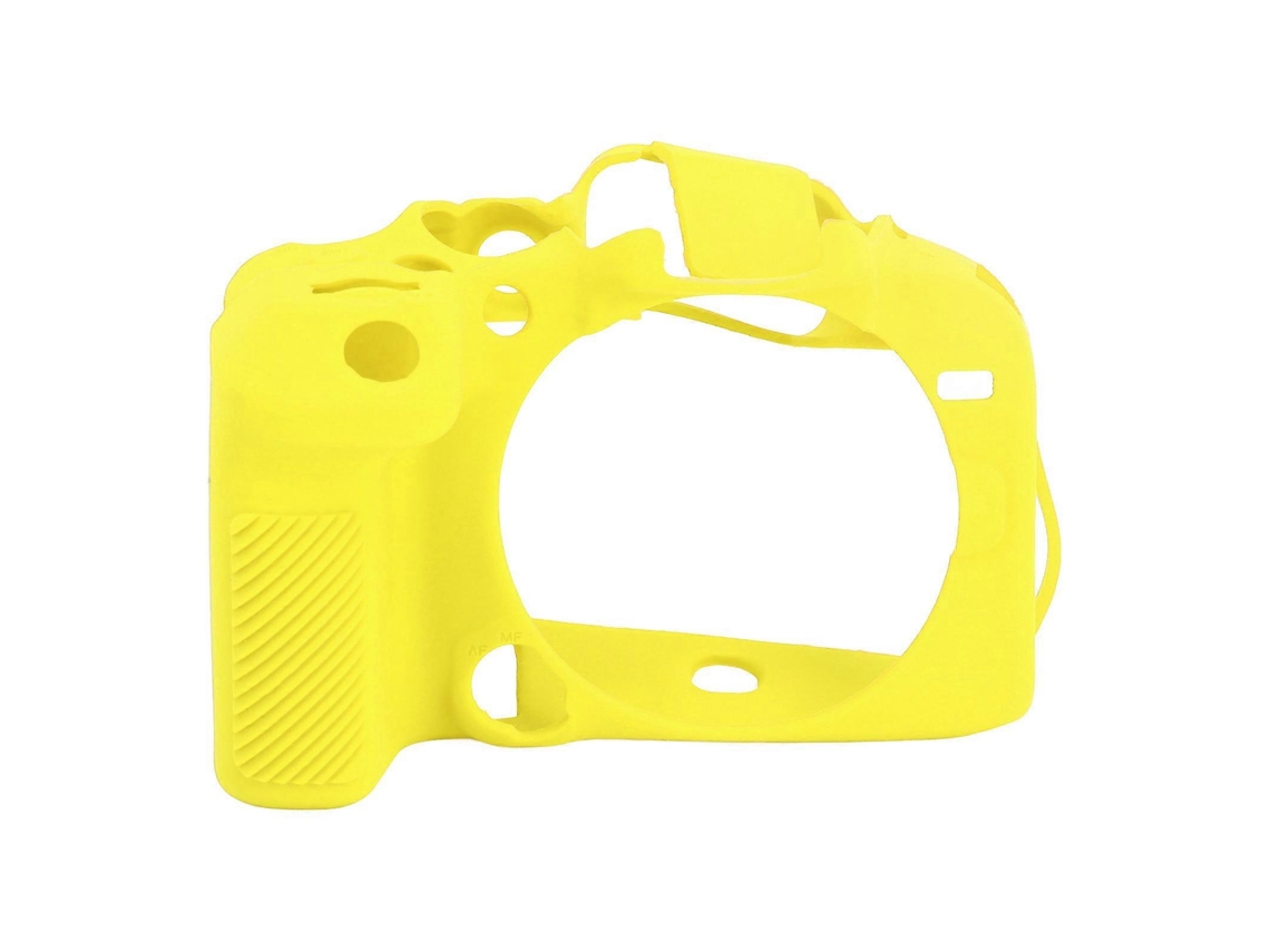Funda de silicona para cámara, ligera, suave y fácil de transportar, funda protectora para cámara R10 amarilla Facpoet