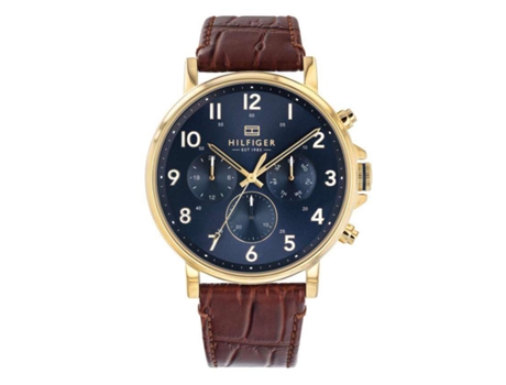 Reloj TOMMY HILFIGER Hombre (Piel - Marrón)