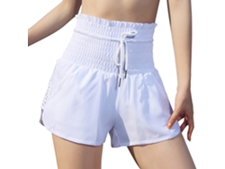 Vlrla-2026pantalones Cortos Deportivos 2 En 1 Para Mujer, Secado Rápido, Transpirable, Cintura Alta Con Cordón, Para Yoga, Running Y Gimnasia