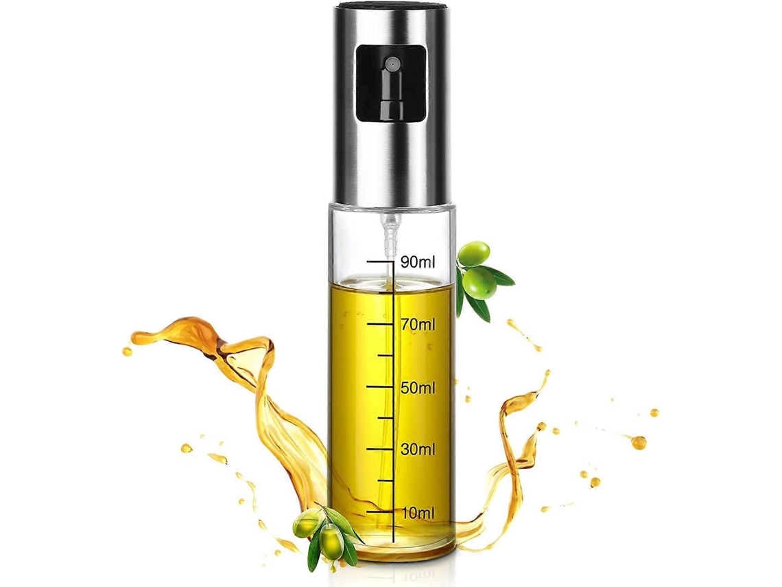 Aspersor De Aceite Y Vinagre De Vidrio Y Acero Inoxidable Para Cocina Barbacoa Y Camping