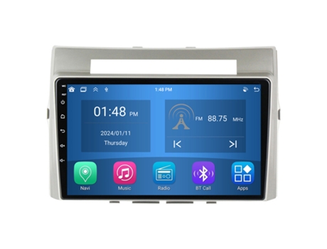 Autoradio 4GB RAM64GB ROM ROVERONE para Toyota Corolla Verso AR10 2004 - 2009 CarPlay Android Coche Radio Bluetooth Navegación
