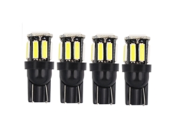 Bombillas De Repuesto Para Luz De Marcha Atrás De Coche, 10-7020 Smd, T10 Led 194 168, Color Azul, Paquete De 4, Para Tablero De Instrumentos Y Matríc