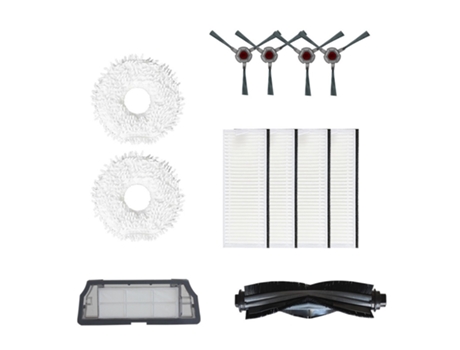Filtro HEPA para ECOVACS Deebot N9, accesorios, Robot aspirador, cepillo lateral de repuesto, pieza de paño de mopa